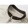 Chaqueta SANHOMME simple, moderna, casual, estilo maduro, con cuello alto, prenda exterior elegante para hombre, top de primavera y otoño 6079