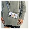 Nueva Funda Morada con Mariposas para iPhone 17 Pro Max con Lanyard de Cuatro Agujeros Adecuada para Apple 16 Transparente Cobertura Completa 14