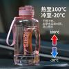 Celebridade da Internet Esportes ao Ar Livre Garrafa de Água Grande Material Tritan Ecológico de Grau Alimentício 1.5L Resistente a Altas Temperaturas Copo de Água Pop-Up Portátil
