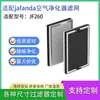 Purificador de aire Jafanda JF260 filtro HEPA filtro de carbón activado de panal