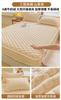 Cobertor Acolchoado de Veludo Leite Espesso de Inverno Lençóis de Cama Peça Única Cobertor de Cama com Forro de Lã Cobertor de Colchão Simmons Lençóis de Cama de Veludo Coral para Crianças