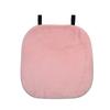 Cojín para coche de felpa de invierno, cojín de tres piezas para coche, cojín para coche de piel sintética de conejo sin respaldo, venta al por mayor para mujer