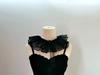 Nuevo Estilo Cuello Falso de Organza para Mujer, Accesorio Dulce y Versátil, Bufanda Corbata de Moda, Cuello con Volantes, Venta al por Mayor desde Fabricante