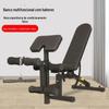 Cadeira de Fitness Doméstica Banco de Halteres Ajustável Equipamento Multifuncional de Fitness Banco Cadeira de Fitness para Flexão Cadeira Pássaro Banco para Chute