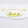 Pulsera de Flores Secas con Encaje de Gipsófila Más Vendida Transfronteriza, Tejida a Mano, Souvenir Turístico Popular, Estilo Flor Eterna