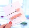 Fudge Rainbow Gradient Hairpin Estilo Japonês ins Style Candy Girl Clip Headwear Franja Clipe de Um Caractere Clipe Lateral Hairpin