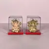Elefante Solar Mini de 2 pulgadas Estilo del Sudeste Asiático Tailandés Vietnamita Indio Artesanías Dios Elefante Adornos Auspiciosos