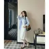 Foto real 2026 Primavera Novo Design Sense Camisa Manga Curta Feminina Primavera Novo Estilo Camisa Top Curto Gola Polo