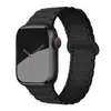 Pulseira de Relógio Magnética de Duas Cores em Silicone Amigável à Pele Adequada para Apple Watch iWatch 12ª Geração 11/10Ultrase
