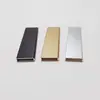 Tira de Canto para Borde de Tablero sin Pintar, Extra Gruesa de Aleación de Aluminio 18 22 25 mm para Bordes de Puertas de Armario y Gabinete