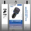 Carregador de carro Grid carregamento rápido 15W e 38W carregamento rápido duplo