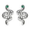 Sentido del Diseño Serpiente Mini Mosquitos Placa de Incienso para Mosquitos Clip para Oreja Multitud Pequeña Estilo Frío Moda Viajero Pendientes Versátiles sin Agujeros en las Orejas