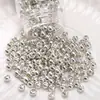 Cuentas de arroz de vidrio de alta calidad Oscuro Oscuro Cuentas redondas DIY Hecho a mano Casero Accesorios para collar pulsera con cuentas