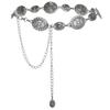 Cinturón de Cadena para la Cintura Transfronterizo para Mujer, Cadena Pequeña Fragante, Cinturón Retro Popular de Estilo Étnico Bohemio para Mujer, Hebilla de Langosta