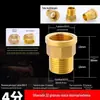 Junta de 4 pontos Fio interno e externo Alinhamento direto TEE Giro de 6 pontos Cobre de 4 pontos Reduzindo tubos de água de quatro pontos Acessórios de encanamento