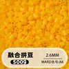 Fusion Bean MARD Série Colorida Completa Pacote de Refil de Miçangas 500g 2,6mm Feito à Mão DIY Material para Quebra-Cabeça 3D Pacote de Refil