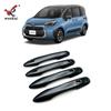 Adequado para Toyota 23 Sienta modificado maçaneta da porta do carro guarnição tira maçaneta externa capa protetora especial