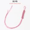 Anel de puxar com nó plano feito à mão Anel de puxar nº 72 Lanyard para chaveiro Pingente Anel de bobina DIY Acessórios de joias Atacado