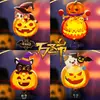 Linternas de Halloween Linternas para Festivales Festivos Transfronterizos Linternas de Calabaza Ensamblables de PVC Linternas de Calabaza Fantasma de Halloween