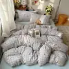 Roupa de Cama Classe A para Maternidade e Bebês Capa de Edredom Individual Algodão Fofo de Camada Dupla Estilo Ins Capa de Edredom para Dormir sem Roupas Capa de Edredom para Dormitório Estudantil