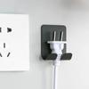 Gancho con Enchufe Gancho Adhesivo Fuerte Soporte para Enchufe sin Perforaciones Gancho de Almacenamiento para Baño Soporte para Afeitadora Manual