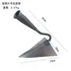 Azada para surcar artefacto para zanjas azada triangular para zanjas azada de punta para abrazar zanjas azada de pino para limpiar terrenos baldíos azadas de surco simple y doble