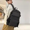 Mochila de Lona Estilo Nuevo para Hombres, Mochila Casual Moderna y Genial para Estudiantes de Secundaria y Preparatoria, Estudiantes Universitarios, Mochila para Trabajo con Computadora, Versión Coreana Impermeable