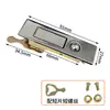 Hidrante de Incendio Gabinete de Distribución Eléctrica Cerradura de Puerta Cerradura Plana Botón Pop-Up Cerradura Universal Interruptor de Cerradura de Puerta Cerradura de Gabinete Cerradura de Caja Eléctrica
