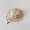 Sombrero de Verano Fino de Moda de Secado Rápido Tipo Cubeta para Niños y Niñas Protección Solar Sombrilla para Bebé Sombrero de Pescador