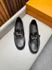 Mocasines de Piel Genuina con Hebilla Metálica de Lujo Ligero Europeo y Americano para Hombre, Slip-on de Moda, Piel de Vaca, Zapatos de Cuero para Viajar, Tallas Grandes Transfronterizas para Hombre