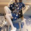 Pijamas de verano para mujer, pantalones cortos finos de manga corta, novedad de 2025, ropa de verano con dibujos animados para el hogar, prendas de vestir exteriores