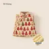 Ropa para Niñas: Tops sin mangas, Conjuntos para niños pequeños, Novedades de invierno, Chalecos para niños con borde crudo estilo chino