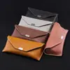 Estuche de Cuero para Gafas Estilo Cajón Bolsa de Almacenamiento de Gafas de Sol de Alta Gama Estuche Cuadrado Portátil para Gafas Caja de Almacenamiento