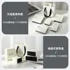 Caixas de Joias Brancas e Pretas Exclusivas Transfronteiriças para Embalagens de Anéis, Pulseiras, Colares, Braceletes e Brincos