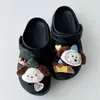 Zuecos de Perrito Feliz Accesorios Corazón Hebilla de Zapato DIY Flor de Zapato de Dibujos Animados Creativa Divertida Hebilla Desmontable Estéreo