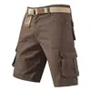 Shorts Cargo para Hombre Más Vendidos en Aliexpress con Múltiples Bolsillos, Pantalones Casuales Transpirables Duraderos para Senderismo y Trabajo