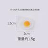 Kit de Material para Brinquedo de Comida Mini Artesanal DIY Lancheira Estilo Mesma da Xiaohongshu Mini Lancheira Casa de Brincar Ingredientes Acessórios