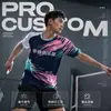 Conjunto de Ropa Deportiva de Secado Rápido, Ropa de Bádminton, Camiseta de Manga Corta de Verano, Transpirable, Estilo Delgado para Deportes de Examen de Ingreso a la Escuela Secundaria y Running