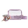 Bolso Cruzado de Hombro de PVC Transfronterizo de Amazon para Mujer, Viajes al Aire Libre, Concierto en Estadio, Bolso Cruzado Cuadrado Pequeño de Moda