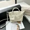 Nova Bolsa Feminina Togo de Couro Genuíno de Primeira Camada Grande Capacidade Satchel Texturizado Simples Versátil Uma Alça Transversal Bolsa de Mão