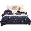 Colcha para Primavera y Otoño, Adecuada para Todas las Estaciones, Ropa de Cama Individual para Dormitorio de Estudiantes, Colcha de Algodón Gruesa y Cálida para Otoño e Invierno