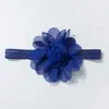 Faixa de Cabeça de Flor de Chiffon para Crianças Nova Transfronteiriça Joias Europeias e Americanas para Bebês Joias Prontas para Bebês Faixa de Cabeça para Crianças 11 Cores