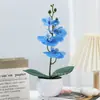 Plantas Verdes Artificiais em Vasos Prontas, Orquídeas Borboleta de Quatro Hastes, Flores Artificiais Decorativas para Casa, Pequenos Enfeites, Bonsai Decorativo, Venda Direta de Fábrica