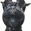 Enfeites de Halloween Gato Preto Magia Escultura de Resina Decoração de Mesa Coruja Fantasma Festa Conjunto de Presentes para Casa