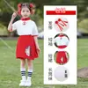 Día de Año Nuevo Disfraz Infantil Estilo Chino Equipo de Porristas de Escuela Primaria Disfraz de Clase de Coro Disfraz de Ceremonia de Apertura Deportiva