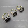 Ventas Directas de Fábrica Tendencia Europea y Americana Elegante Piedra Natural Alambre Retorcido Piedra Cruda Anillo de Moda y Popular
