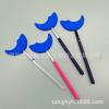 Cabezal y mango de cepillo de combinación gratuito para bricolaje, sombra de ojos multiusos, sombra de ojos, línea de ojos, cepillo auxiliar de maquillaje, bisel de silicona