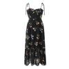 1885 Primavera Novo Europeu e Americano Transfronteiriço Vestuário Feminino Temperamento Leve Maduro Sem Alças Vestido Estampado AliExpress