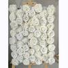 Decoración de Pared de Flores, Arreglos Florales, Flores de Rosa para Bodas, Plantas Verdes, Césped Artificial, Pasto Falso, Césped Artificial