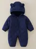 Ropa de Algodón para Bebés y Niños Pequeños Otoño/Invierno 2026, Ropa para Recién Nacidos, Trajes para Gatear, Conjuntos Calentitos de Algodón para Exteriores, Engrosados